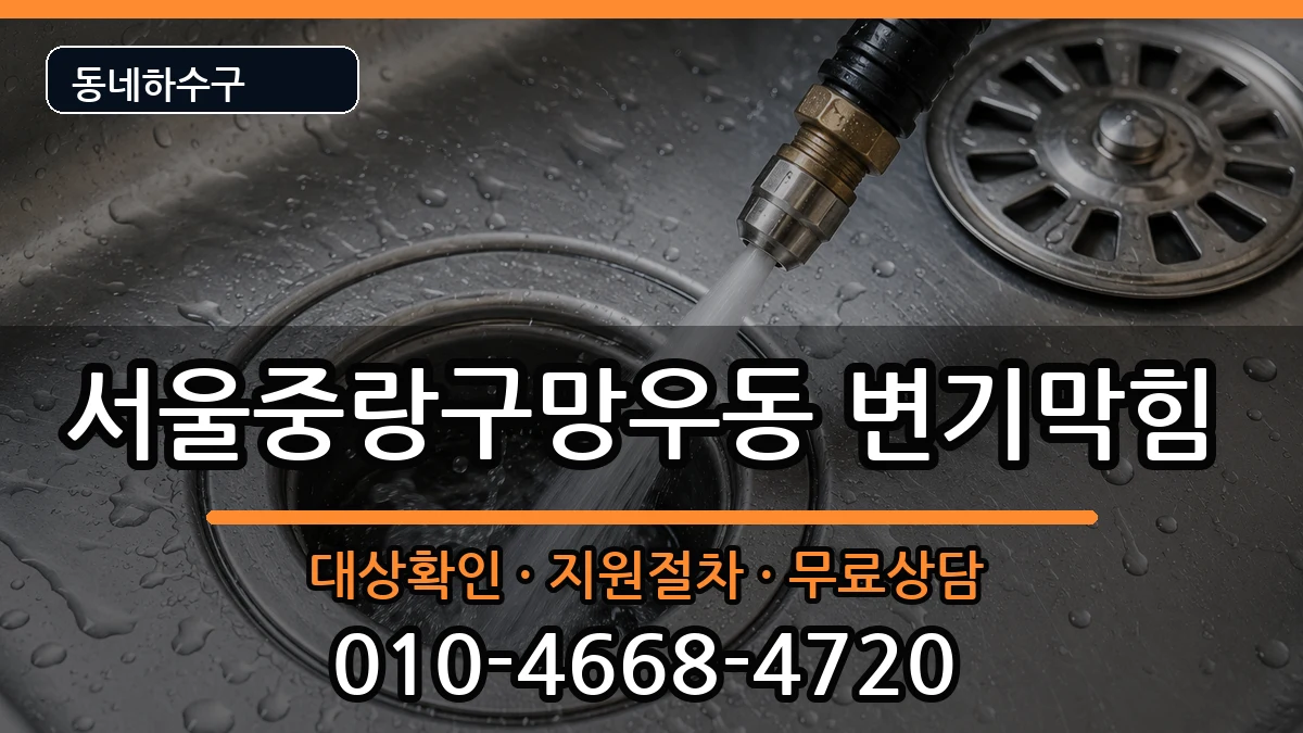 서울중랑구망우동 변기막힘 서울중랑구망우동 변기막힘 증상 처리 안내 이미지 2