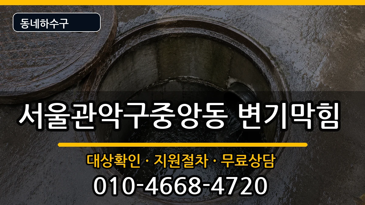 서울관악구중앙동 변기막힘 서울관악구중앙동 변기막힘 증상 처리 안내 이미지 2