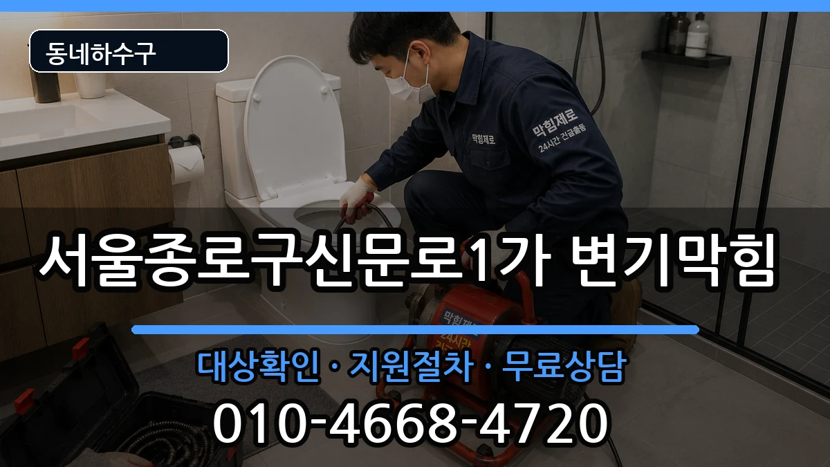 서울종로구신문로1가 변기막힘 서울종로구신문로1가 변기막힘 증상 처리 안내 이미지 3