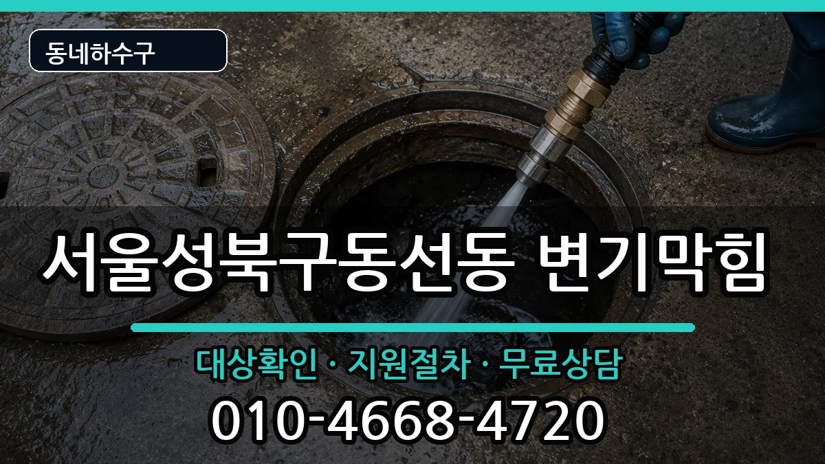 서울성북구동선동 변기막힘 서울성북구동선동 변기막힘 증상 처리 안내 이미지 3