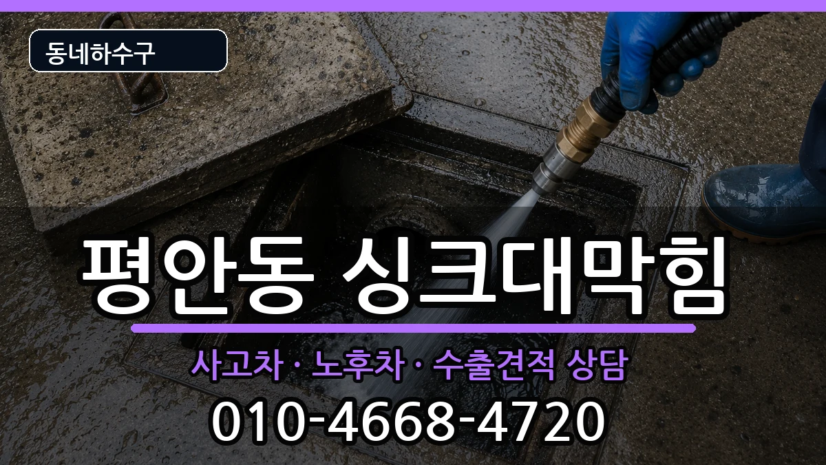 경기안양시동안구평안동 싱크대막힘 경기안양시동안구평안동 싱크대막힘 증상 처리 안내 이미지 3