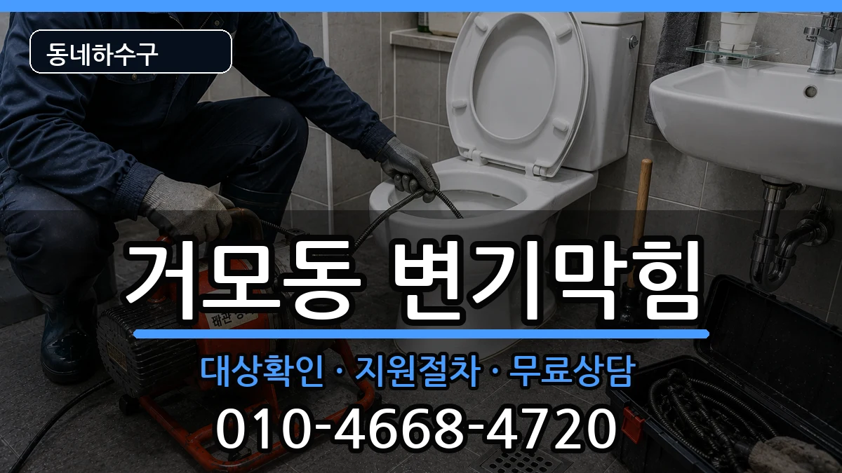 경기시흥시거모동 변기막힘 경기시흥시거모동 변기막힘 증상 처리 안내 이미지 2